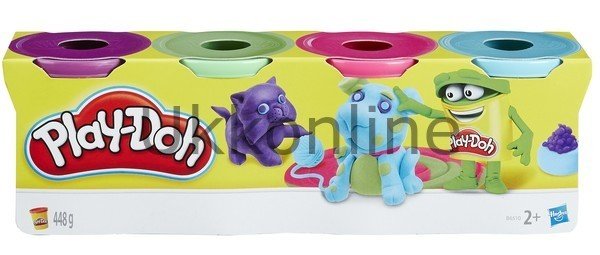 PLAYDOH 4'lü Oyun Hamuru 448 Gram