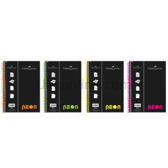 FABER OKUL DEFTER NEON SPR PP KPK A4 100YP KARELİ