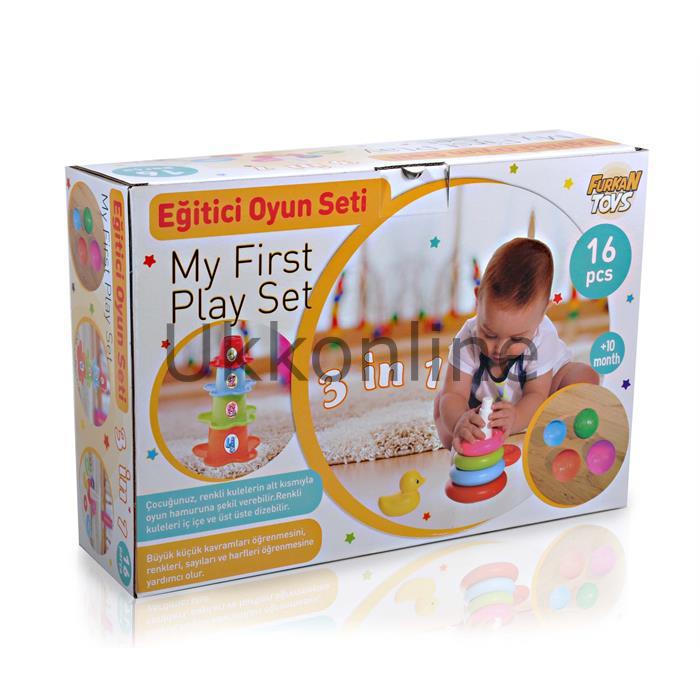 Furkan 55382 Eğitici Oyun Seti 16 Parça
