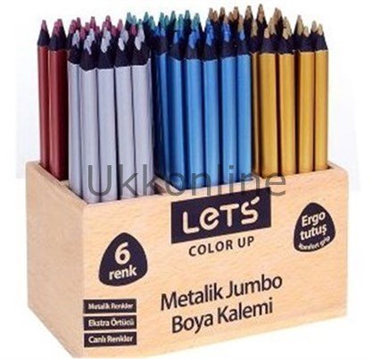LETS 6 RENK METALİK KURU BOYA MOR (ADET FİYATI)