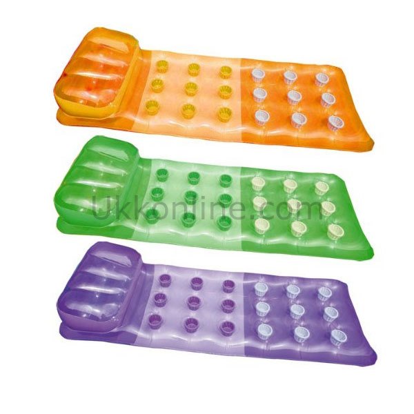 58890 RENKLİ BARDAKLI YATAK 188X71