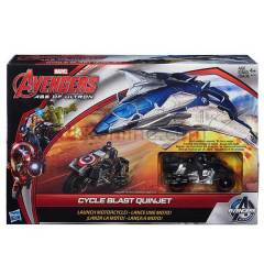B0425 AVN MINIVERSE QUINJET ARAÇ ve FİGÜR +4 yaş