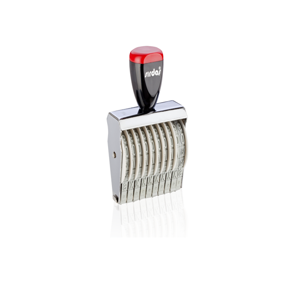 SIRDAŞ NUMARATÖR 15910 9mm 10 HANELİ