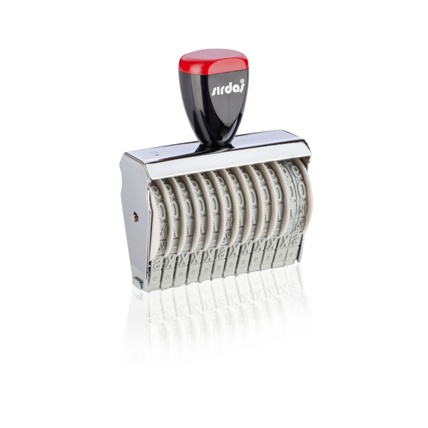 SIRDAŞ NUMARATÖR 15912 9mm 12 HANELİ
