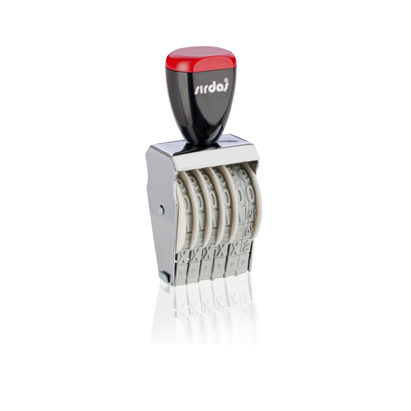 SIRDAŞ NUMARATÖR 1596 9mm 6 HANELİ
