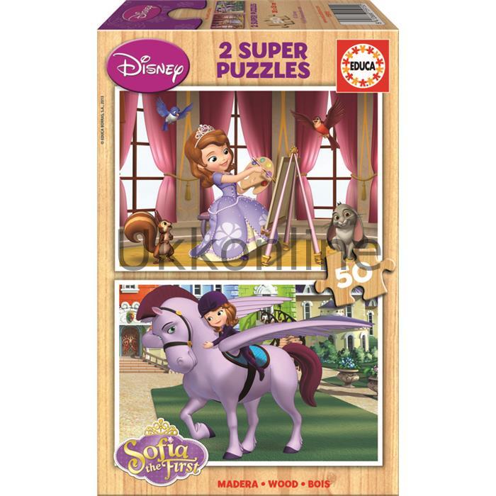 EDUCA COCUK AHSAP 2x50 PUZZLE 15915 SOFIA THE FIRST