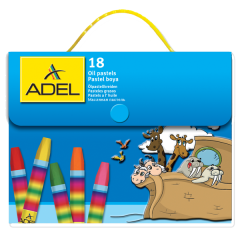 ADEL PASTEL BOYA 18 RENK ÇANTALI