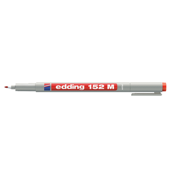 EDDİNG PERMANENT KALEM E-152 M KIRMIZI
