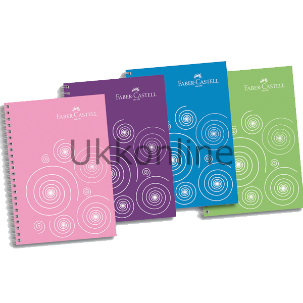 FABER AYRAÇLI DEFTER 4 BL RENKLİ KNR 80YP ÇİZG