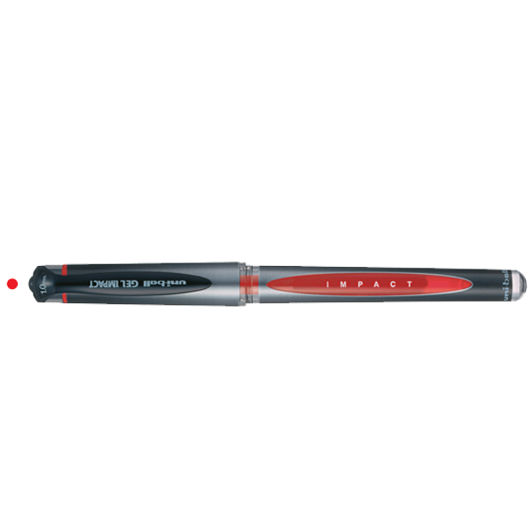 UNİBAL UM-153-S BROAD 1,0 İMZA KALEMİ KIRMIZI