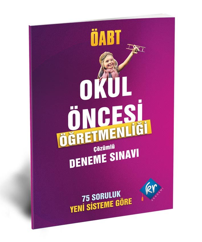 Kr Akademi ÖABT Okul Öncesi Öğretmenliği Çözümlü Deneme
