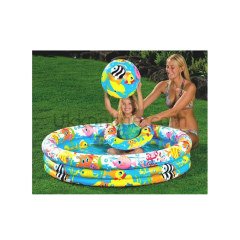 59469 BALIK DESENLİ HAVUZ SET 132X28