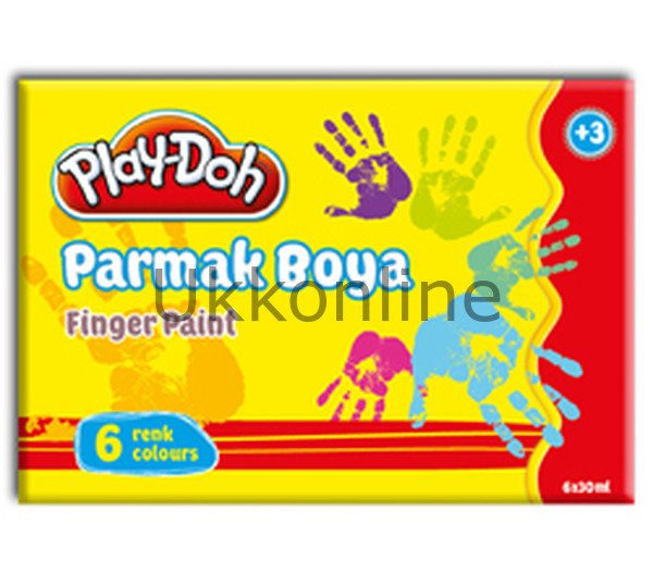 PLAY-DOH PARMAK BOYA  6 RENK