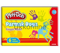 PLAY-DOH PARMAK BOYA  6 RENK