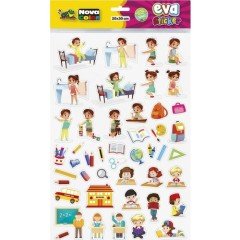 Nova Color 20 x 30cm Eğitim Eva Sticker (Daily Routin)