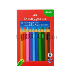 FABER BOYA KALEMİ 12 RENK JUMBO TAM BOY
