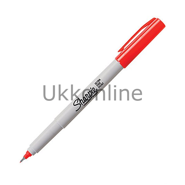 SHARPİE ULTRA FİNE SÜPER İNCE METAL UÇ KIRMIZI