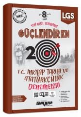 8. Sınıf LGS T.C. İnkılap Tarihi ve Atatürkçülük Güçlendiren 20 Deneme