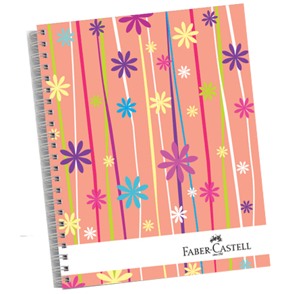 FABER AYRAÇLI DEFTER SEP 3+1 ÇİÇEKLER 80gr 120Y