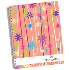 FABER AYRAÇLI DEFTER SEP 3+1 ÇİÇEKLER 80gr 120Y