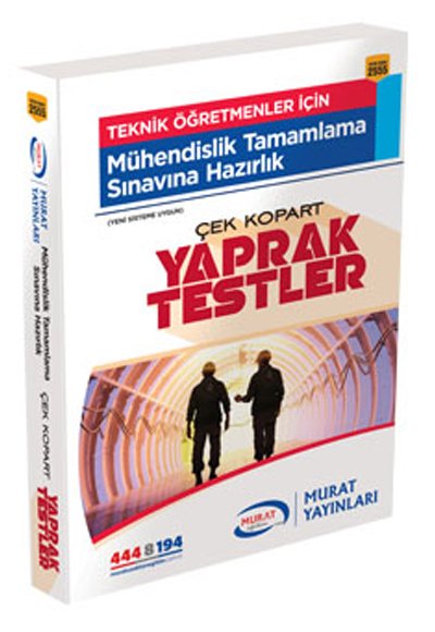 Mühendislik Tamamlama Sınavına Hazırlık Çek Kopart Yaprak Test Murat Yayınları