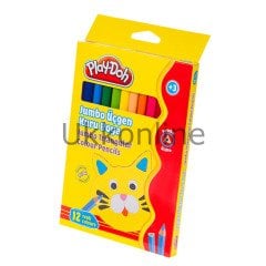 PLAY DOH KU008 KURUBOYA JUMBO ÜÇGEN 12 RENK