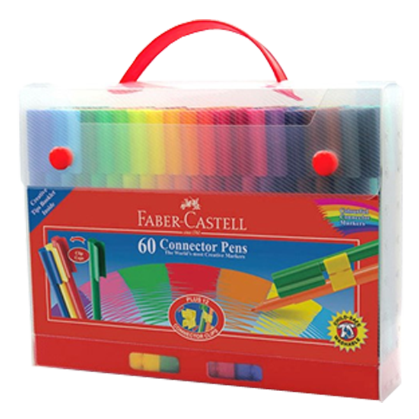 FABER  KEÇELİ KALEM EĞLENCELİ 60 LI