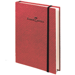 FABER CİLTLİ DEFTER A-6 BAMBU 100KAR KOYU KIRMIZI