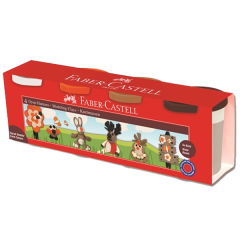 FABER OYUN HAMUR 4 TOPRAK RENK SİLİNDİR