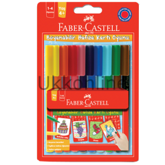 FABER KEÇELİ KALEM EĞLENCELİ + HAFIZA KARTI BOYAMA