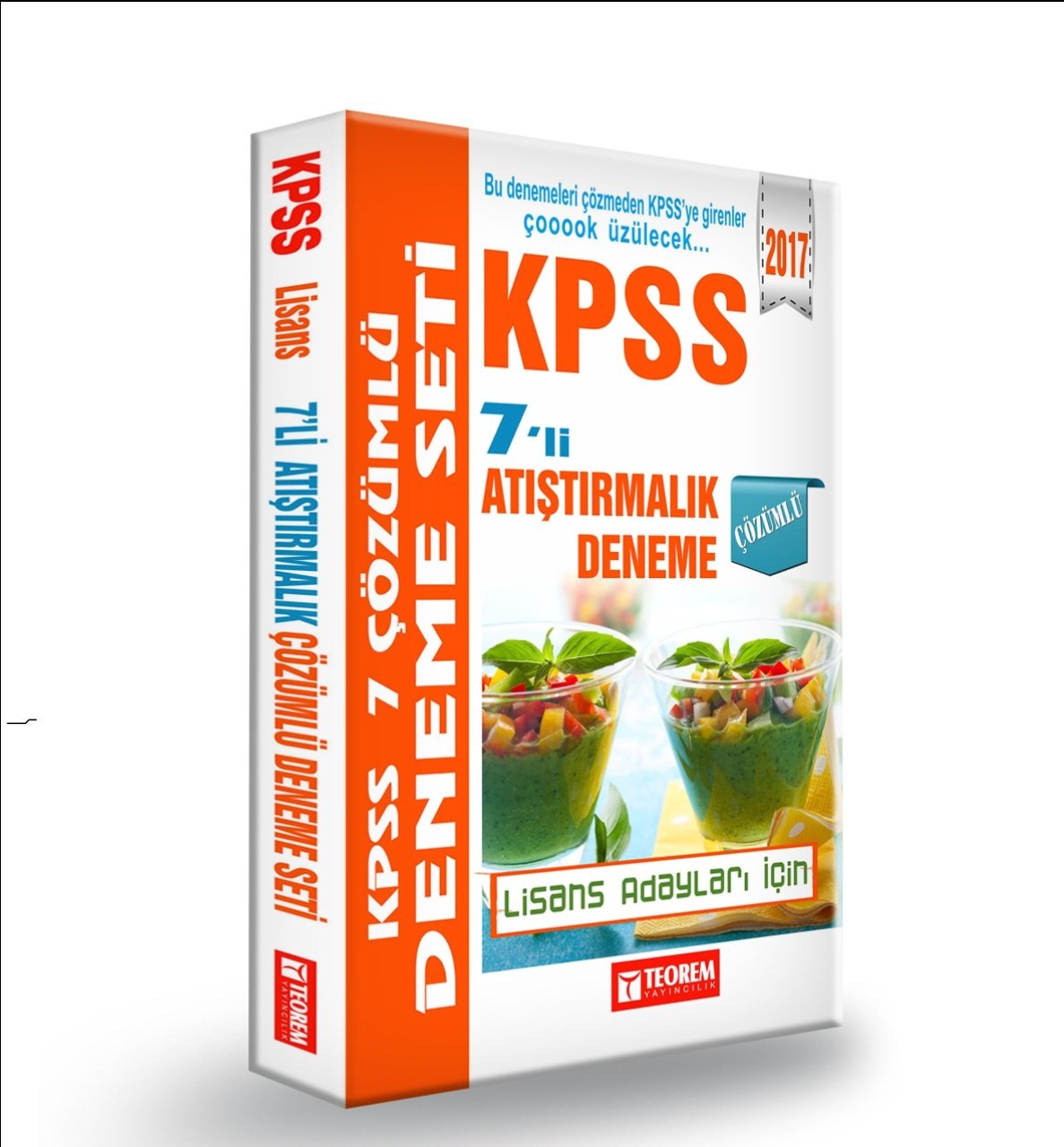 2017 KPSS Genel Kültür Genel Yetenek Atıştırmalık Çözümlü 7 Deneme Teorem Yayıncılık