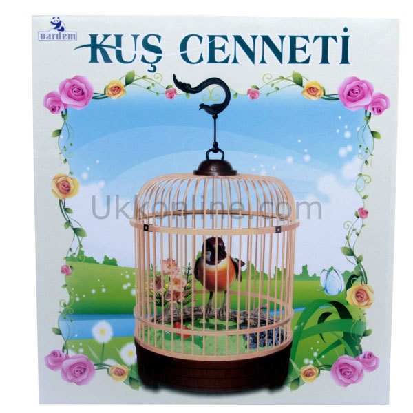 507B/AY/F KUT. KAFESLİ BÜYÜK KUŞ