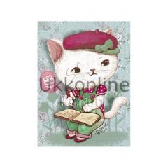 Pintoo Puzzle 300 Parça H1586 Bayan Beyaz