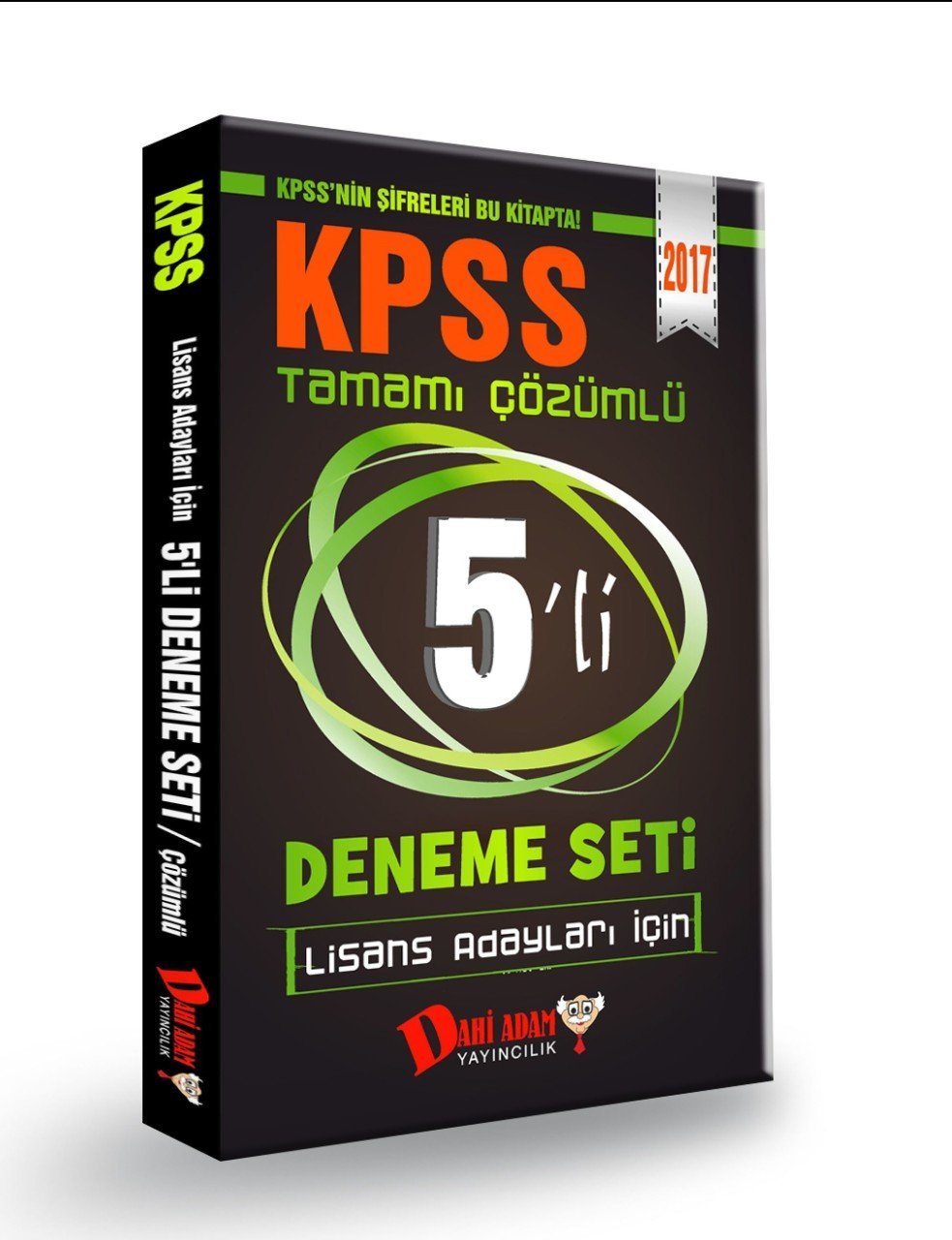 2017 KPSS Genel Kültür Genel Yetenek Tamamı Çözümlü 5 Lü Deneme Seti Dahi Adam Yayınları