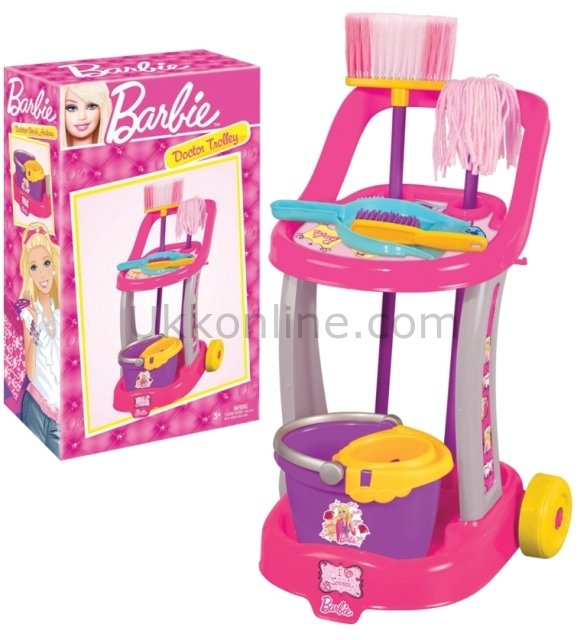 01970 BARBIE TEMİZLİK ARABASI