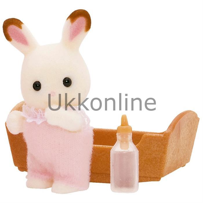 Sylvanian Çikolata Kulaklı Tavşan Bebek EST3410