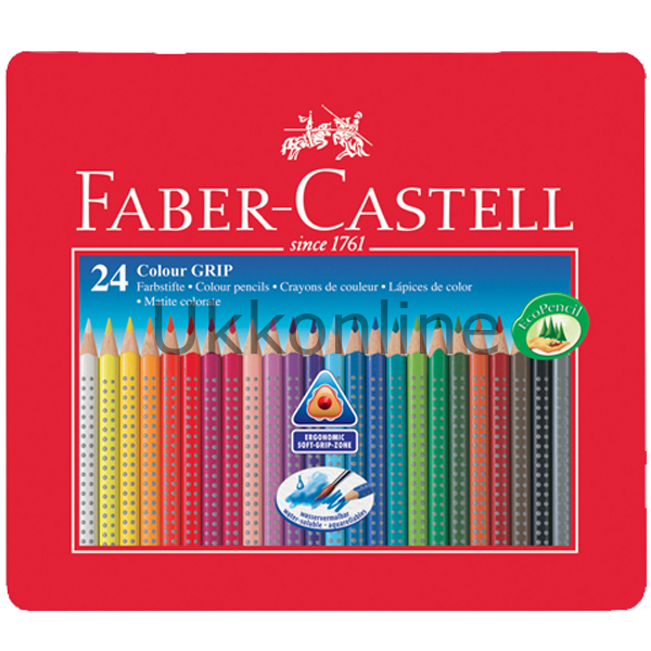 FABER BOYA KALEMİ 24 RENK GRİP 2001