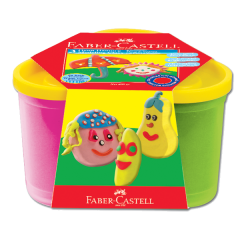 FABER OYUN HAMUR 3 RENK 400gr SU BAZLİ PLS KUTU