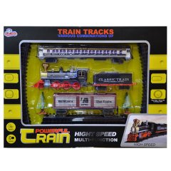 1293U/13002-C-E-H KUT.SESLİ IŞIKLI GERÇEKTİ MODEL TREN
