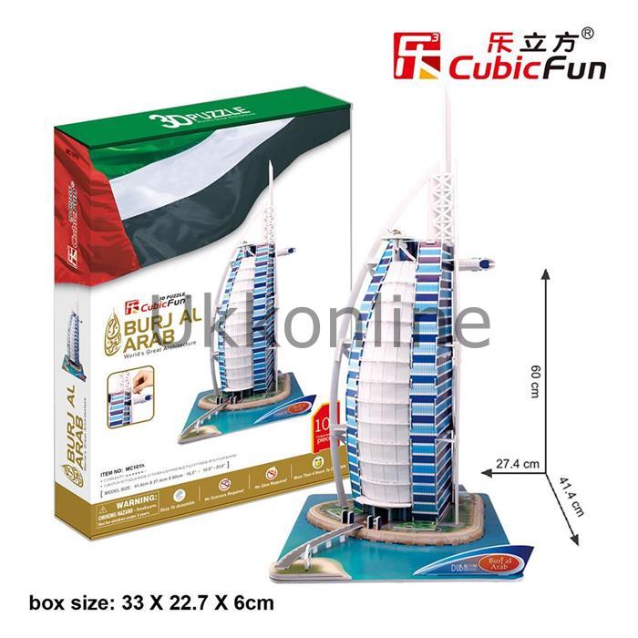 NECO 3D PUZZLE MC101H AZİZ BURÇ EL ARAP-DUBAİ