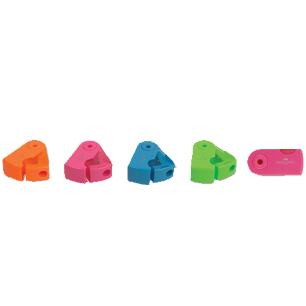FABER KALEMTRAŞ MİNİ SLEEVE NEON