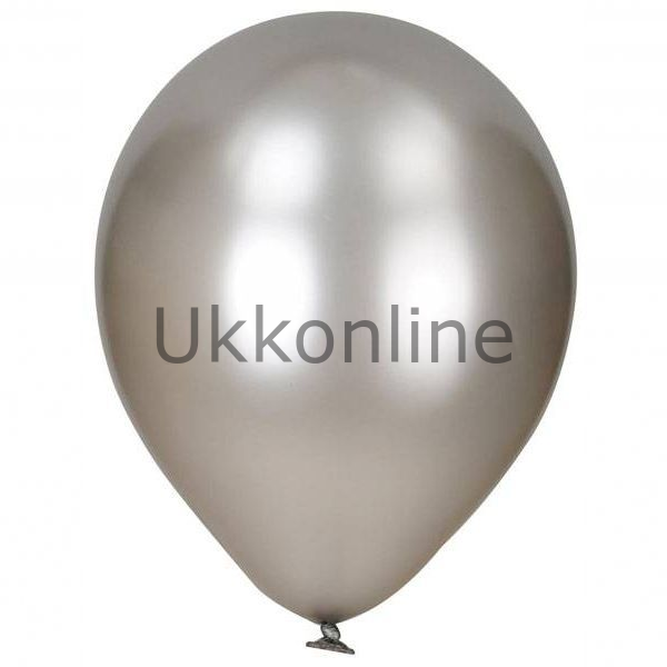 BALONEVİ BALON METALİK GÜMÜŞ 100 LÜ