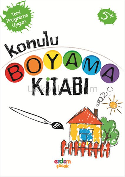 ANAOKULU İÇİN KONULU BOYAMA KİTABI 5 YAŞ
