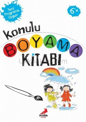 ANAOKULU İÇİN KONULU BOYAMA KİTABI 6 YAŞ