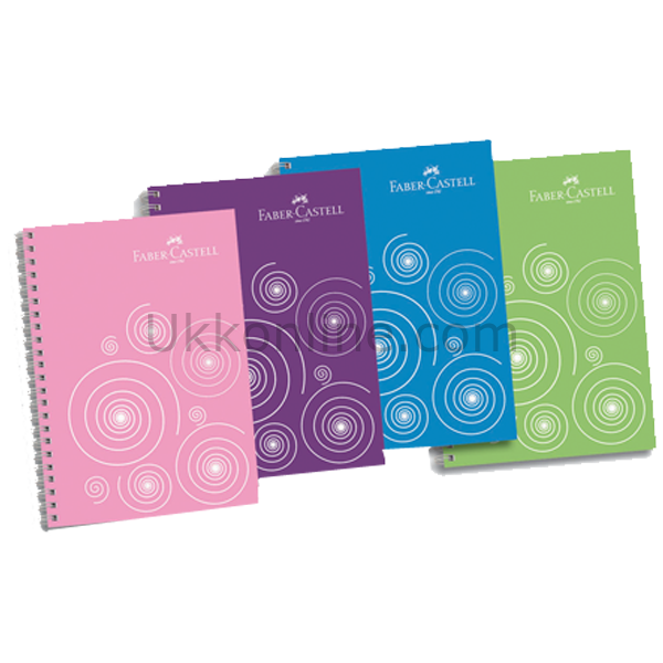 FABER AYRAÇLI DEFTER 4 BL RENKLİ KNR 80yp KARE