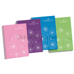 FABER AYRAÇLI DEFTER 4 BL RENKLİ KNR 80yp KARE