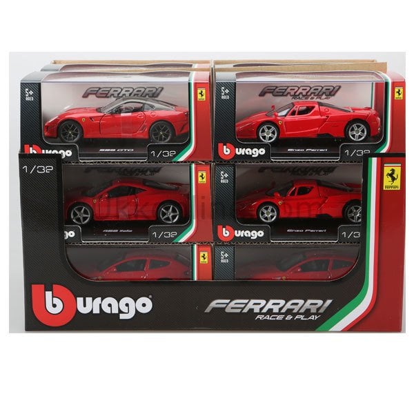 1046000 SUN 1/32 FERRARİ ARABALAR 12D.-BUR-