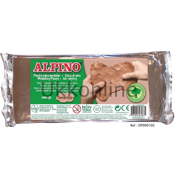 ALPİNO MODEL HAMUR ŞEKİL KİLİ 500gr KİL