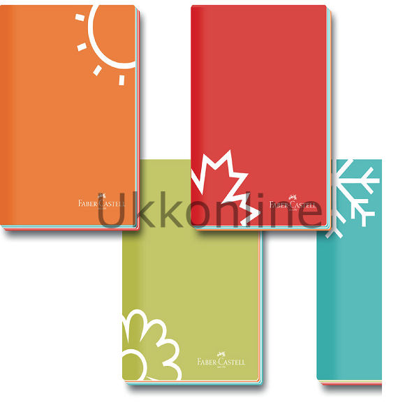FABER NOT DEFTERİ KRT KPK DİK A5 SEASONSS 4LÜ SET