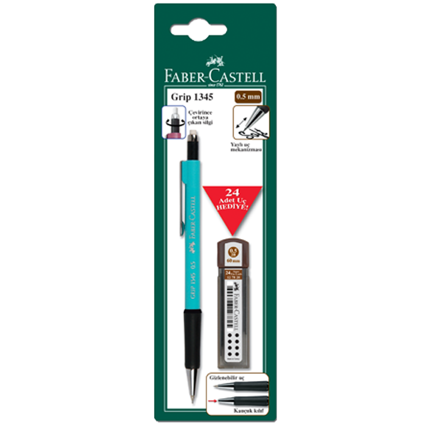FABER VERSATİL GRİP II 1345 0,5mm SİYAH